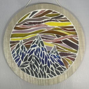 Mountain Sunset Sun Catcher