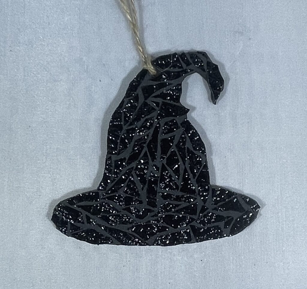 Witch’s Hat Ornament (Black)