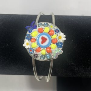 Micro Mosaic Bracelet - Heart