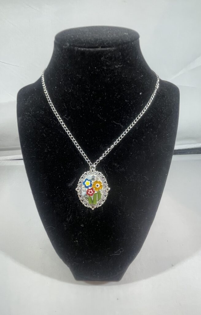 Micro Mosaic Necklace 1