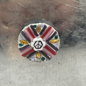 Micro Mosaic Magnet - Peace