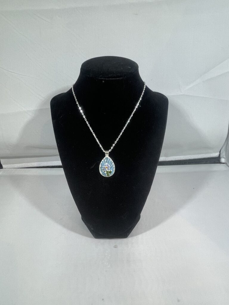 Micro Mosaic Necklace 16