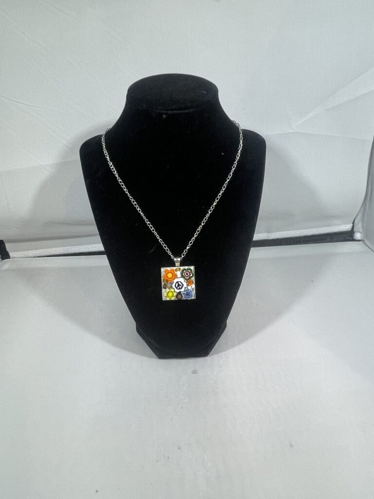 Micro Mosaic Necklace 15
