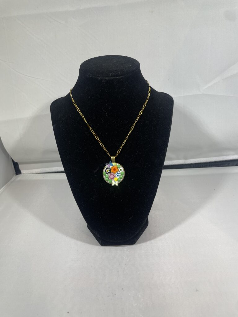 Micro Mosaic Necklace 12