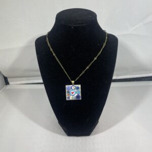 Micro Mosaic Necklace 11