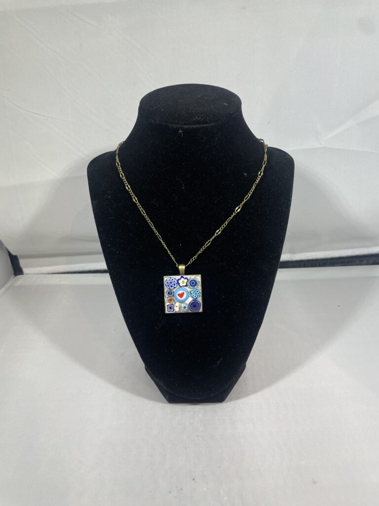 Micro Mosaic Necklace 11