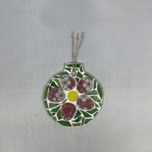 Pink Flower Ornament