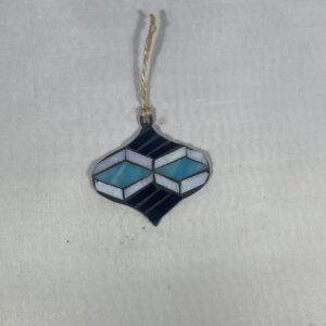 Blue Diamond Ornament